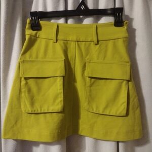 Zara Lime Green Skirt